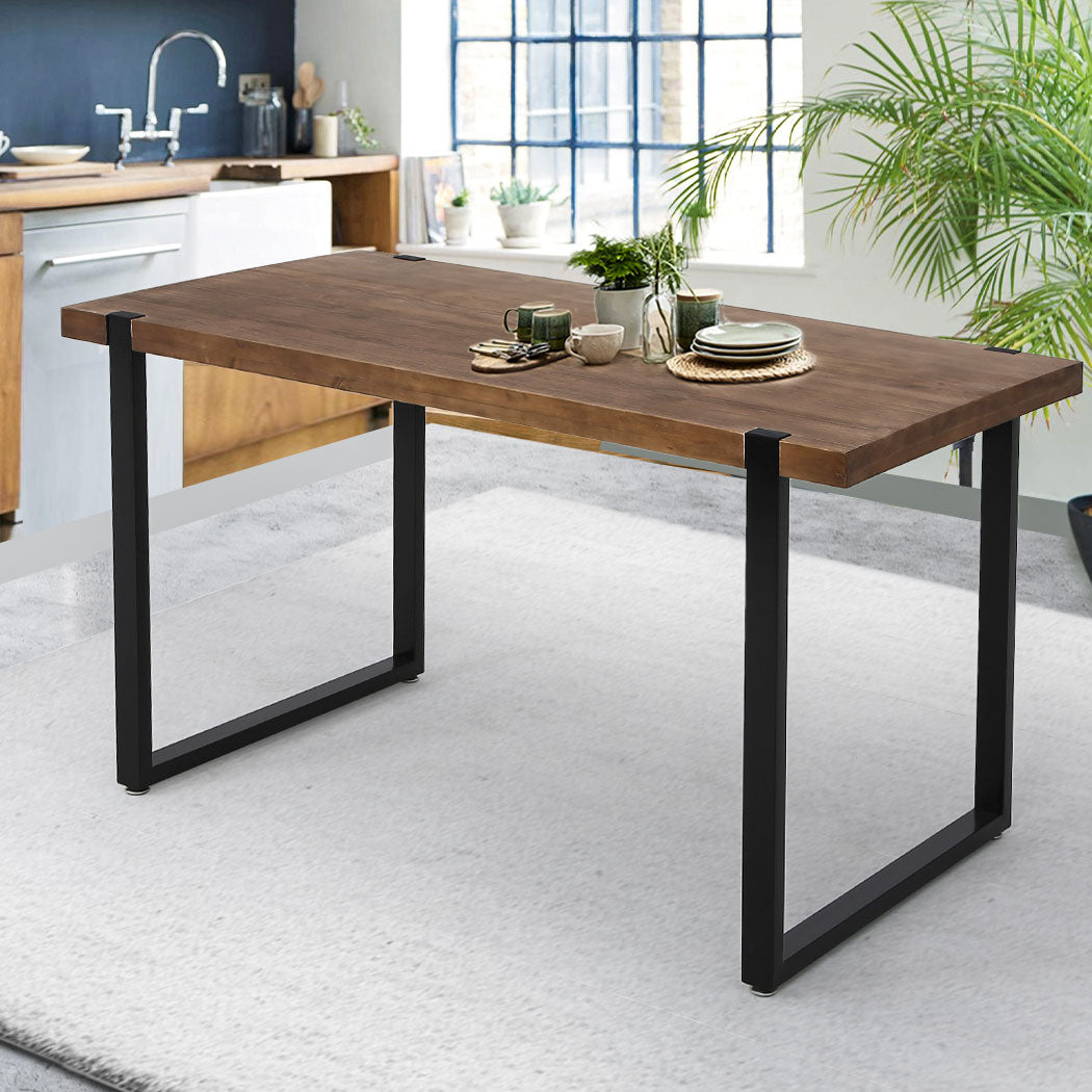 Levede Dining Table Industrial Wooden - Levede