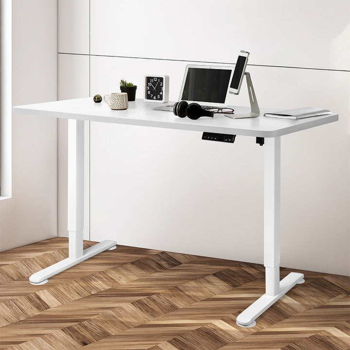 Levede Motorised Standing Desk Adjustable 140cm White 1000x 1MM-1831592482668941318
