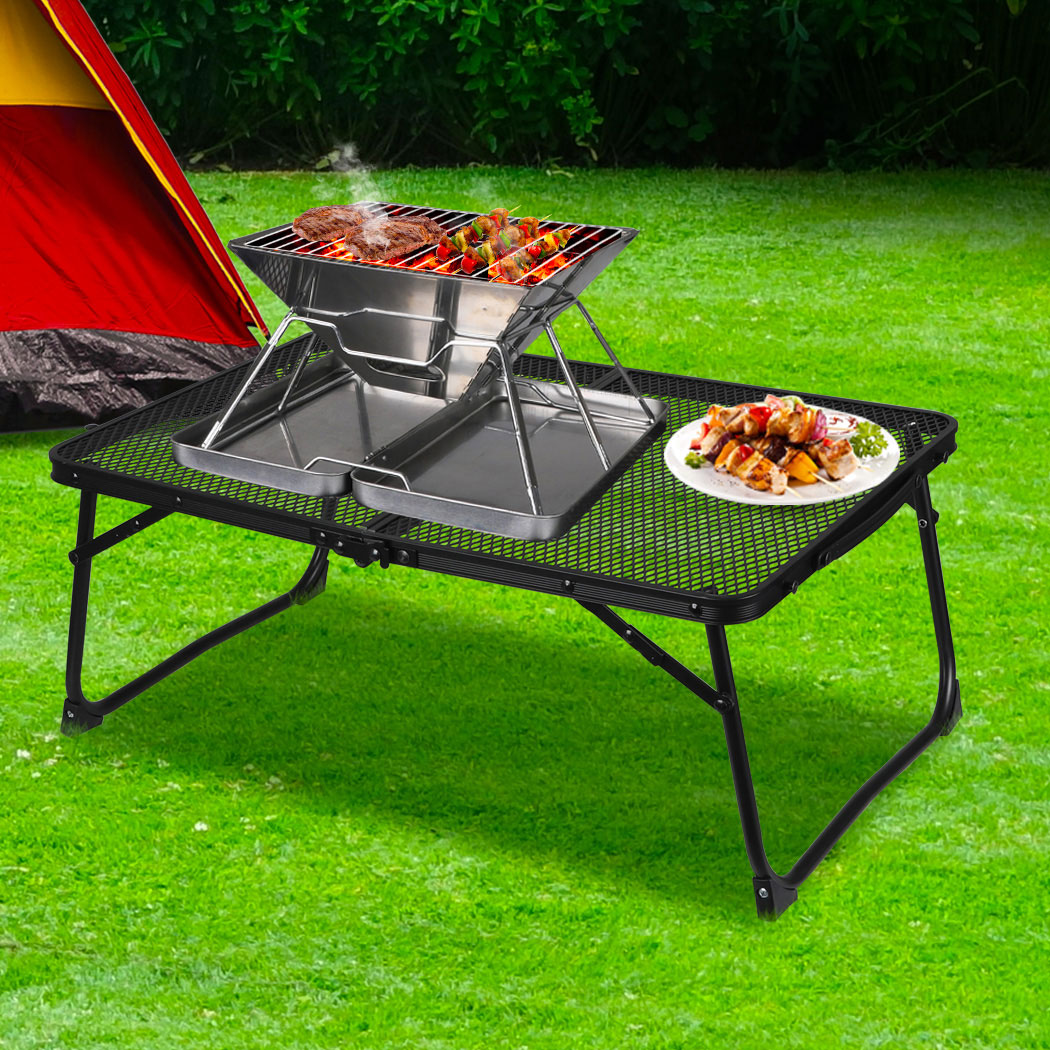 Levede Grill Table BBQ Camping Tables - Levede