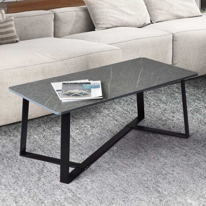 Levede Coffee Table Side Table Teapoy Black - Levede