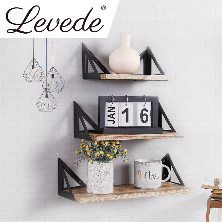 Levede Floating Shelf Brackets Shelves - Levede