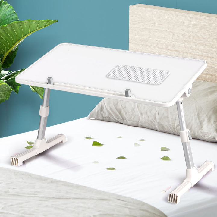 Levede Laptop Desk Computer Stand Table with Fan Tray - Levede