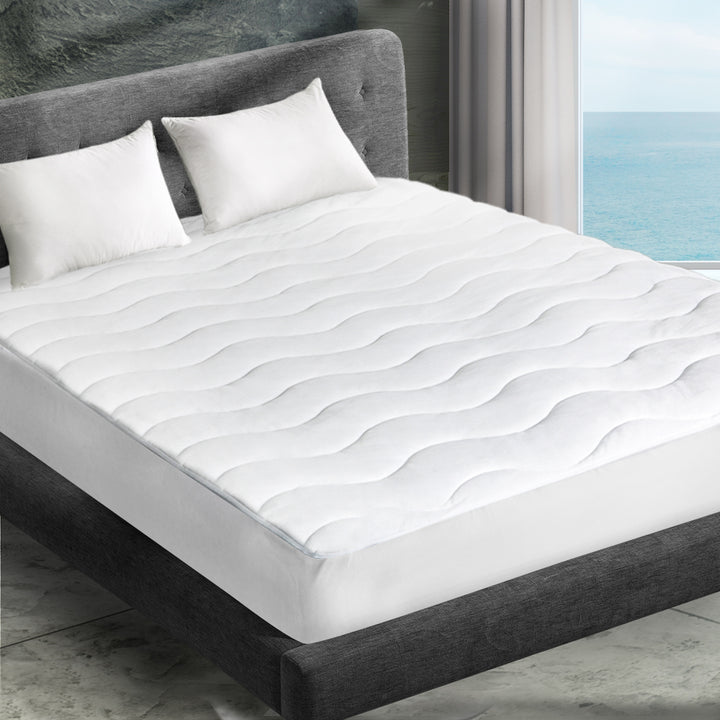 Dreamz Cool Mattress Topper Protector Queen-1831592833887375366