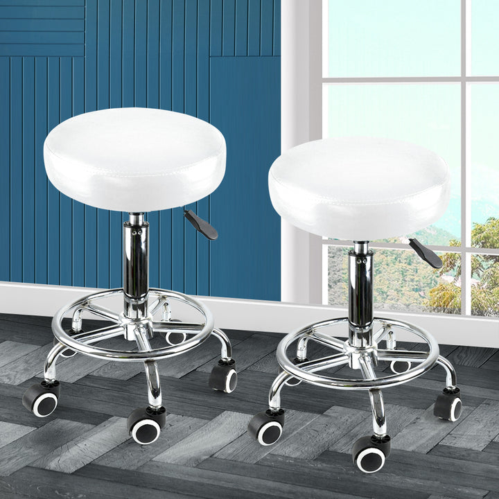 Levede Swivel Salon Barstool Hairdressing Stool - Levede