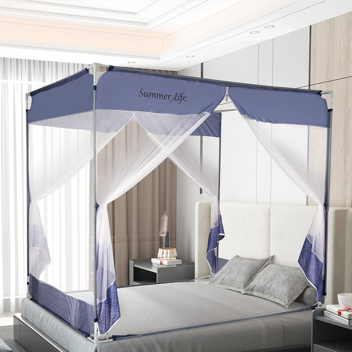 Dreamz Mosquito Bed Nets Foldable Canopy Square - Levede