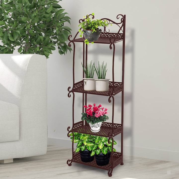 Levede Plant Stand 4 Tiers Outdoor Indoor - Levede