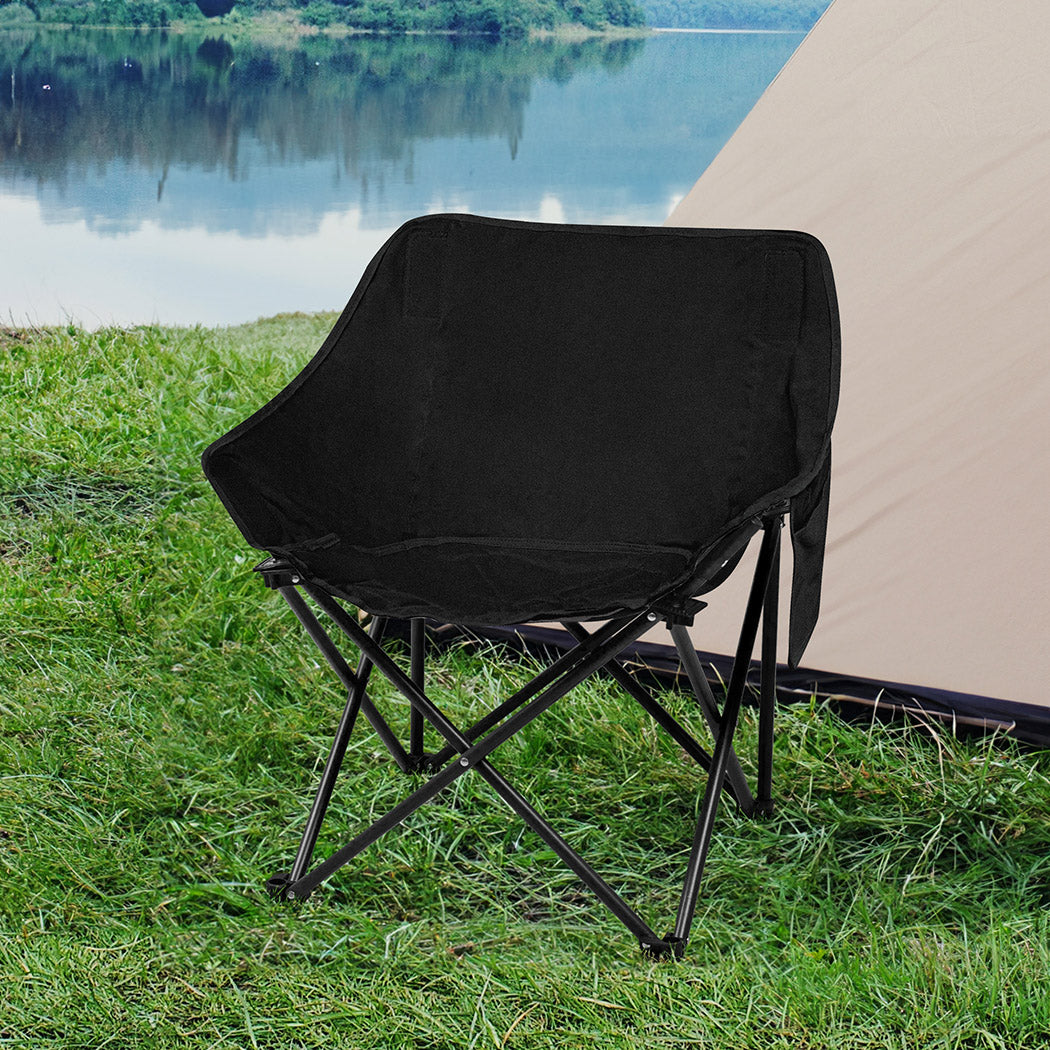 Levede Folding Camping Moon Chair Lightweight - Levede