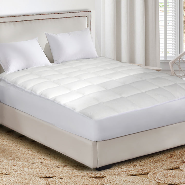 Dreamz Mattress Protector Luxury Topper Queen-1831592748931747847