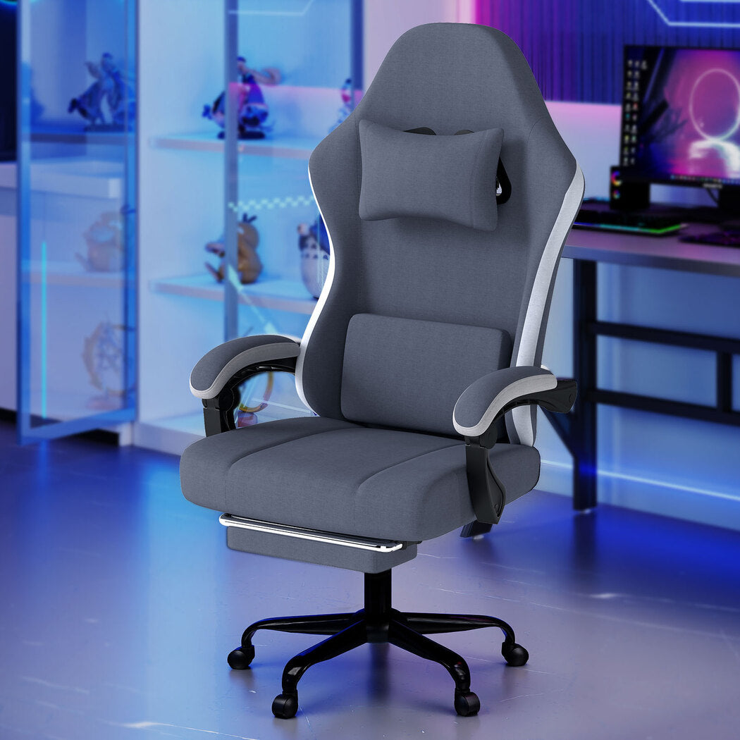 Office Chair High Back PU Leather Swivel Reclining Gaming Ergonomic Chair