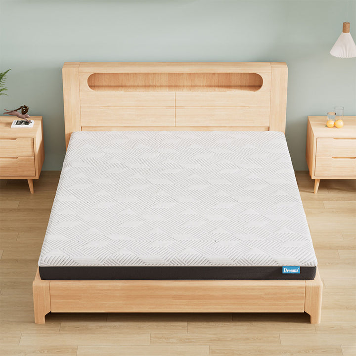 Dreamz Double Mattress Gel Memory Foam Cooling Breathable 15cm Medium Firm-1848859440695087111