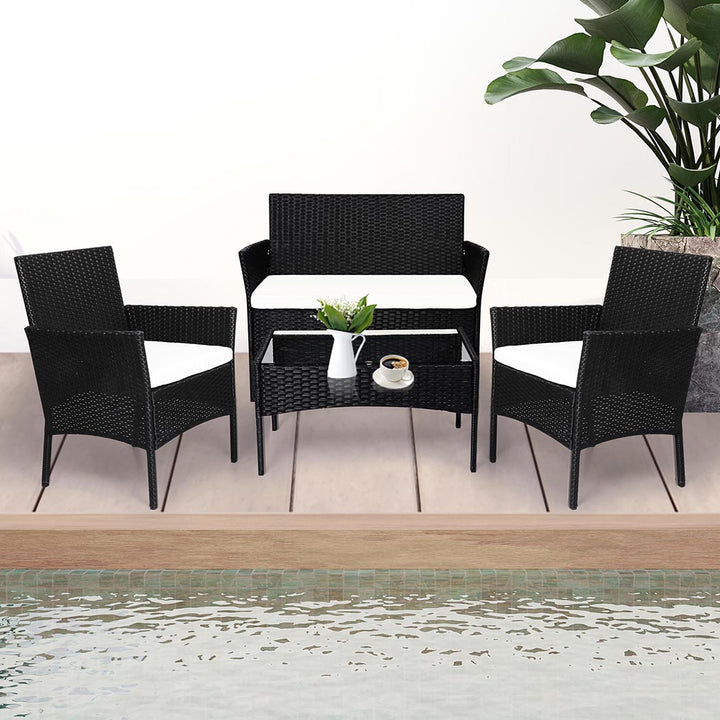 Levede 4PCS Outdoor Furniture Setting - Levede