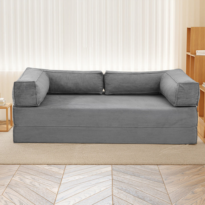 Sofa Bed Convertible L Shaped Sectional Foldable Lounge Couch