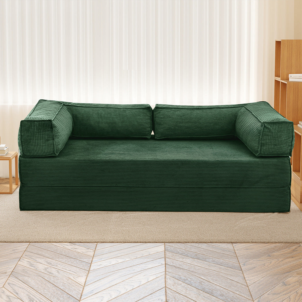 Sofa Bed Convertible L Shaped Sectional Foldable Lounge Couch