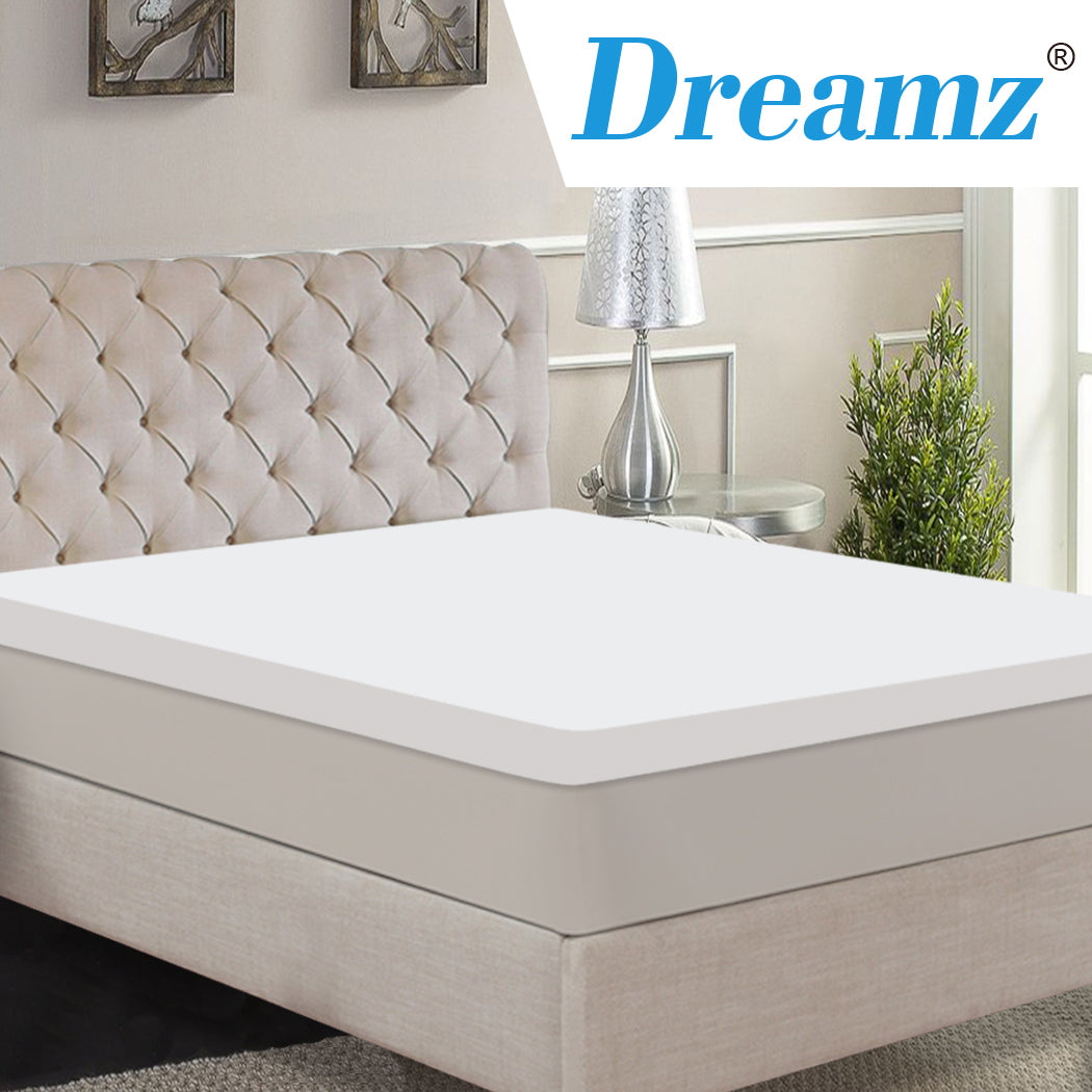 DreamZ 7cm Memory Foam Bed Mattress - Levede