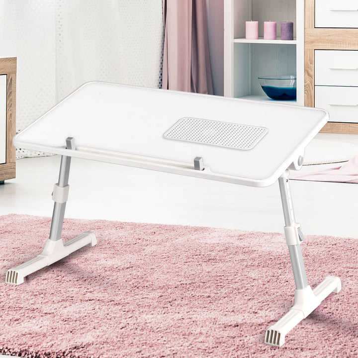 Levede Laptop Desk Computer Stand Table with Fan Tray - Levede
