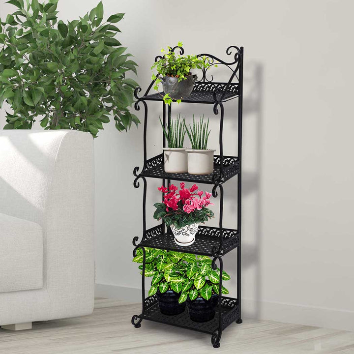 Levede Plant Stand 4 Tiers Outdoor Indoor - Levede