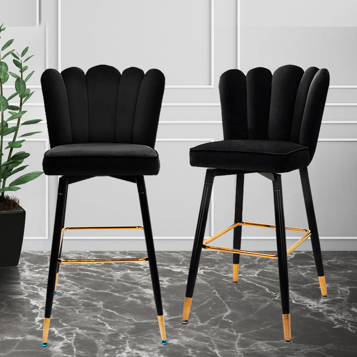 Levede 2x Bar Stools Kitchen Stool Chairs - Levede