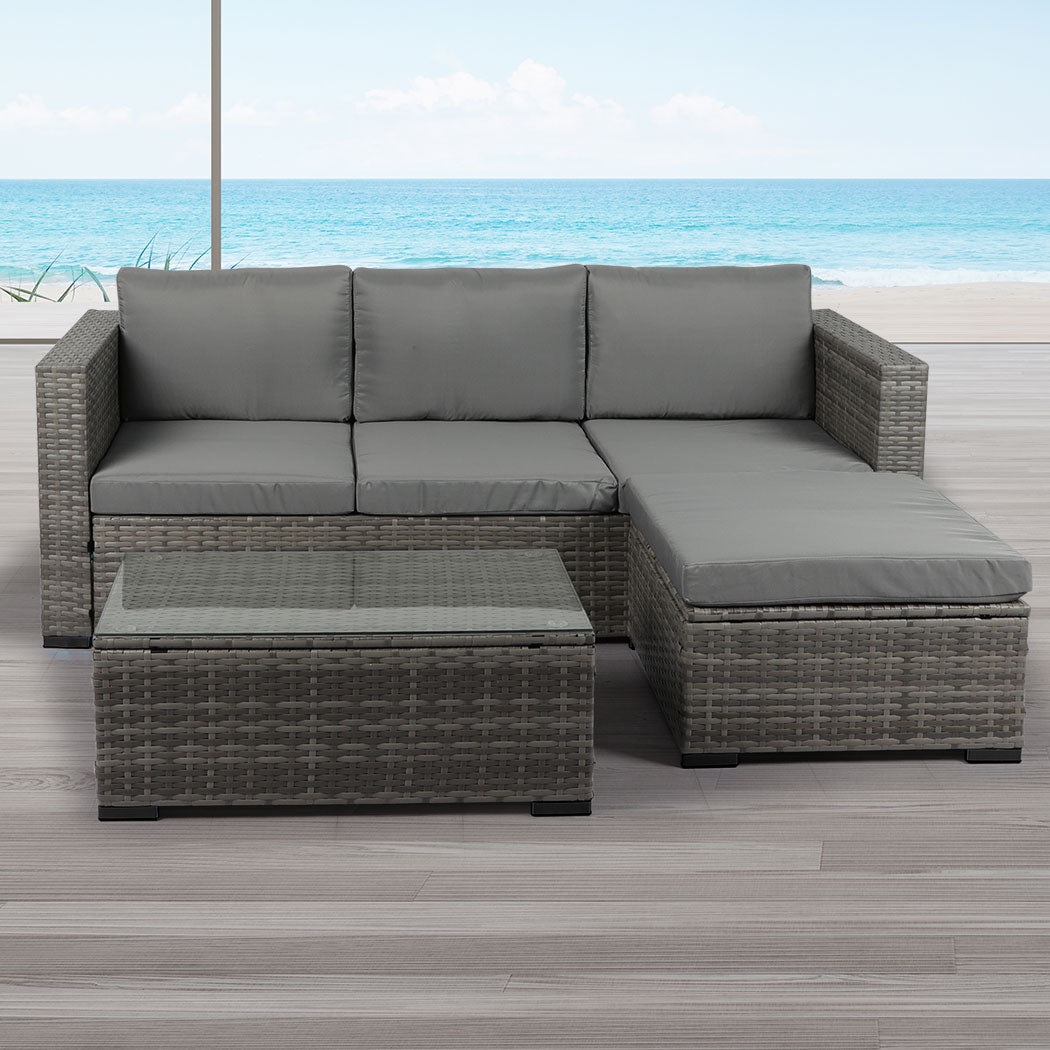 5pcs Outdoor Sofa Set Patio Furniture