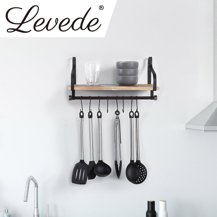 Levede Floating Shelf Brackets for Wall Mounting - Levede