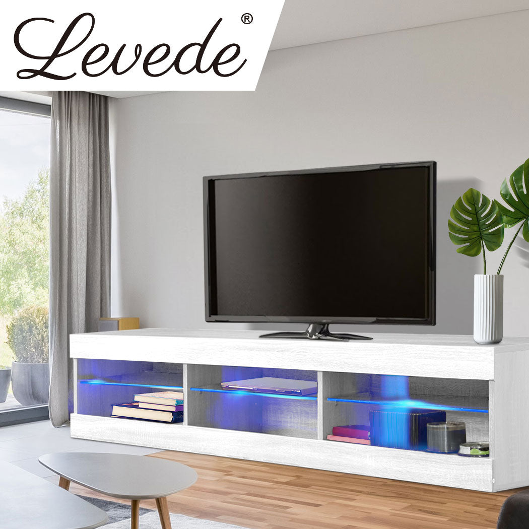 Levede LED Entertainment Center TV Stand - Levede