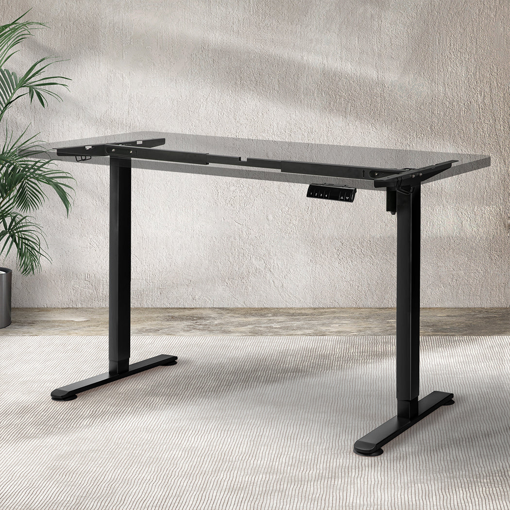 Levede Motorised Standing Desk Frame Single Motor - Levede