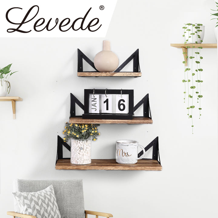 Levede Floating Shelf Brackets Shelves - Levede