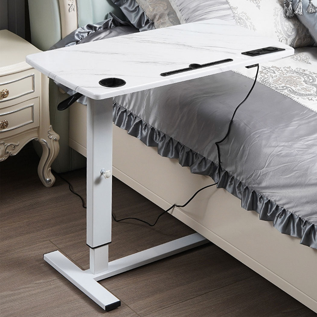 Levede Standing Desk Height Adjustable White-1831592610662322182