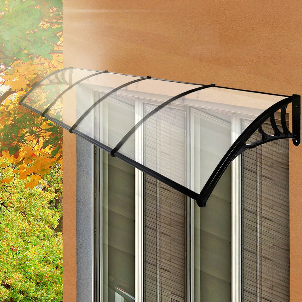 Window Door Awning Outdoor Canopy UV Patio Rain Cover DIY 1m X 4m