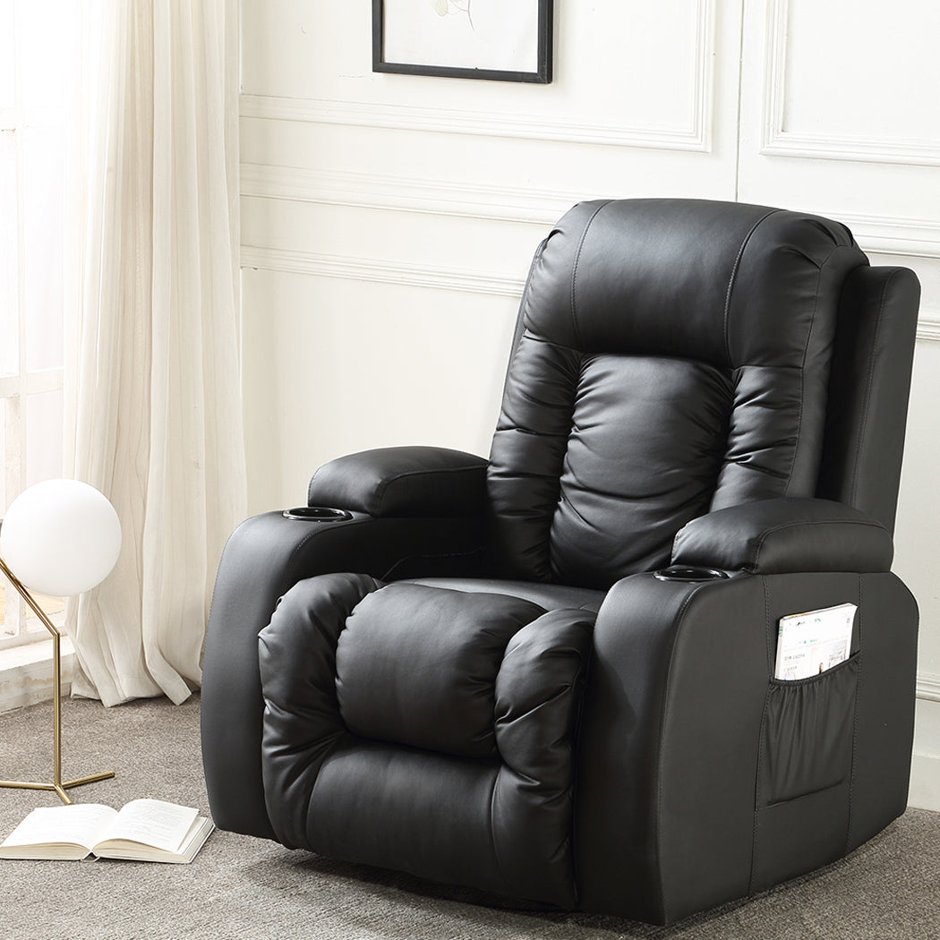 Levede Massage Sofa Chair Recliner 360 - Levede