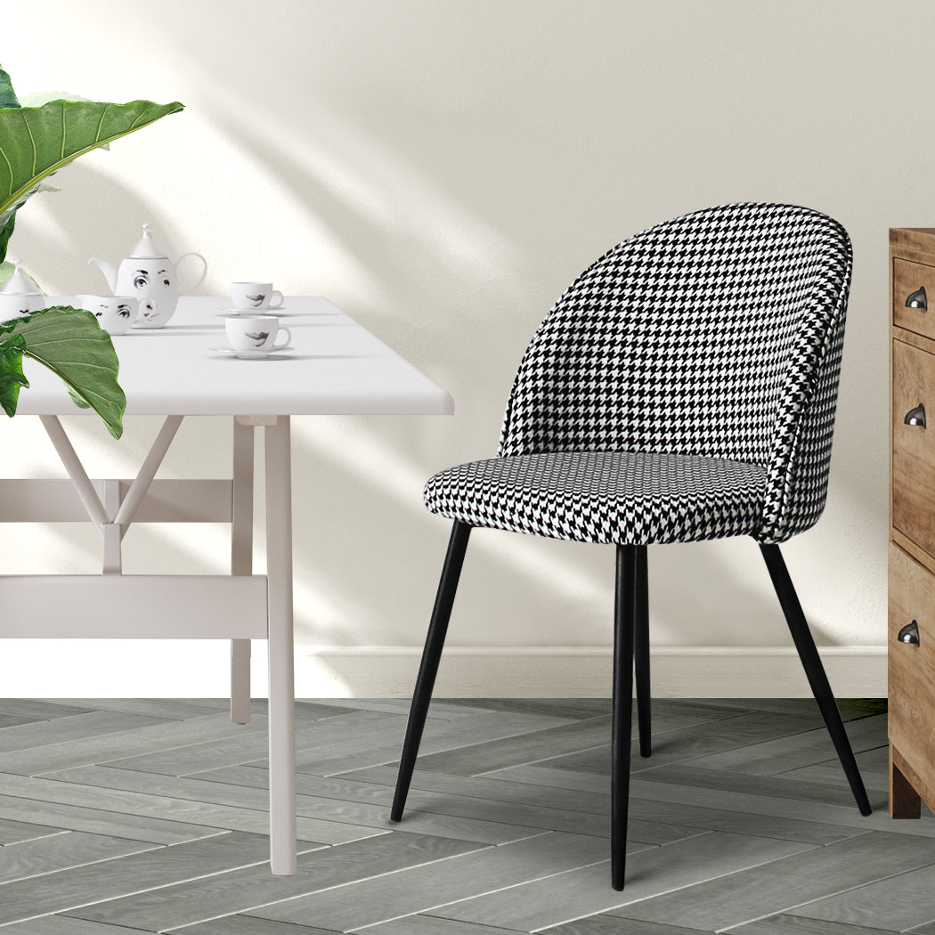 Levede 2x Dining Chairs Kitchen Cafe - French Style and Modern Designs - Levede