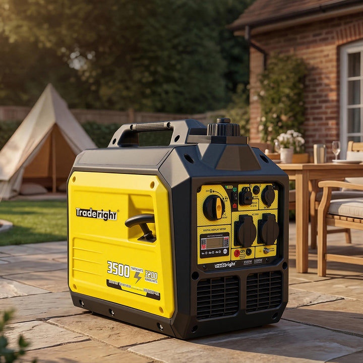 3500W Petrol Inverter Generator Portable Silent Pure Sine Wave Power