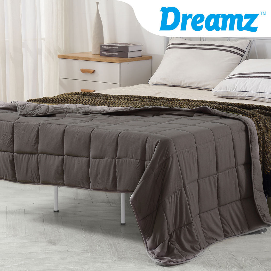 DreamZ Weighted Blanket Heavy Gravity Grey 5KGS-1831592825280663559