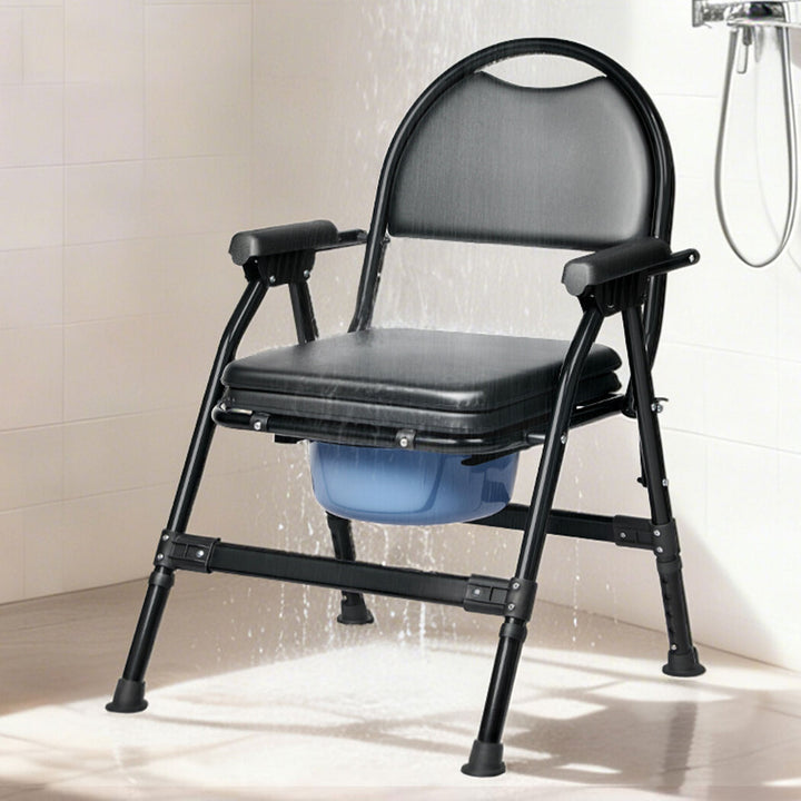 Shower Tiolet Commode Chair Bedside Seat Elderly Pregnant Disability Aid