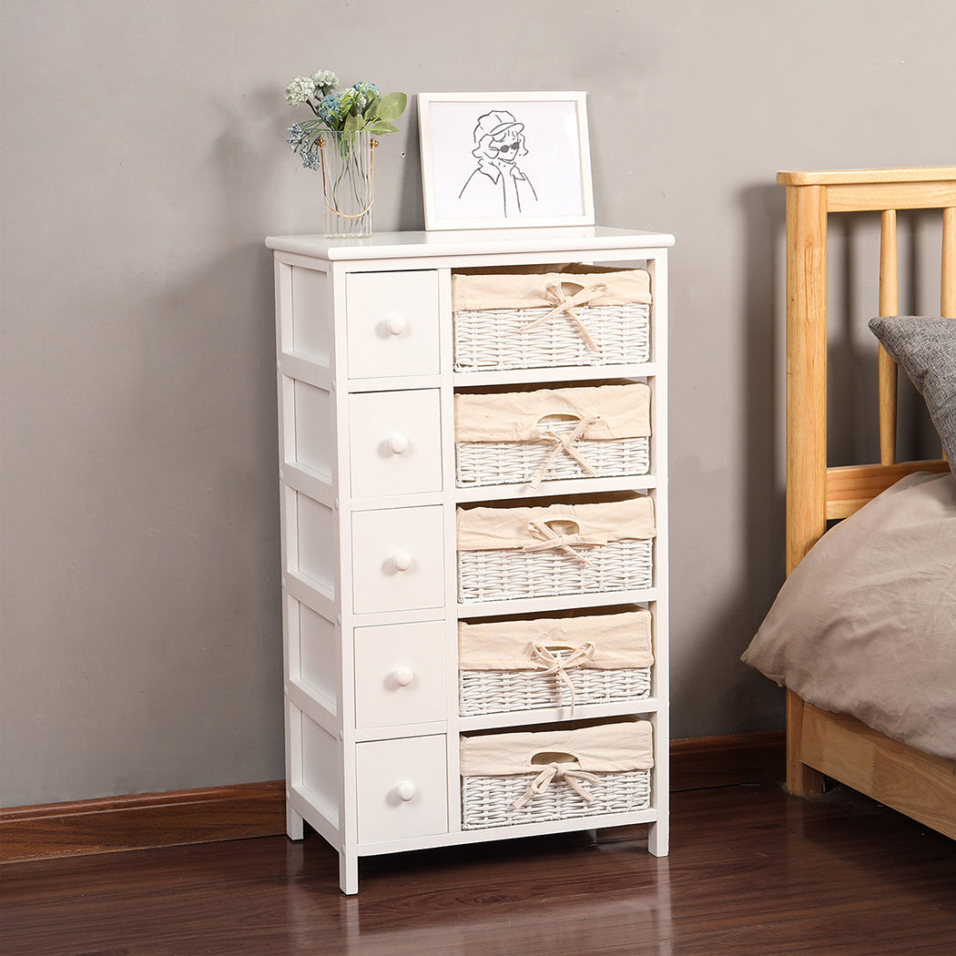 Levede Storage Cabinet Side Table Bedside - Levede