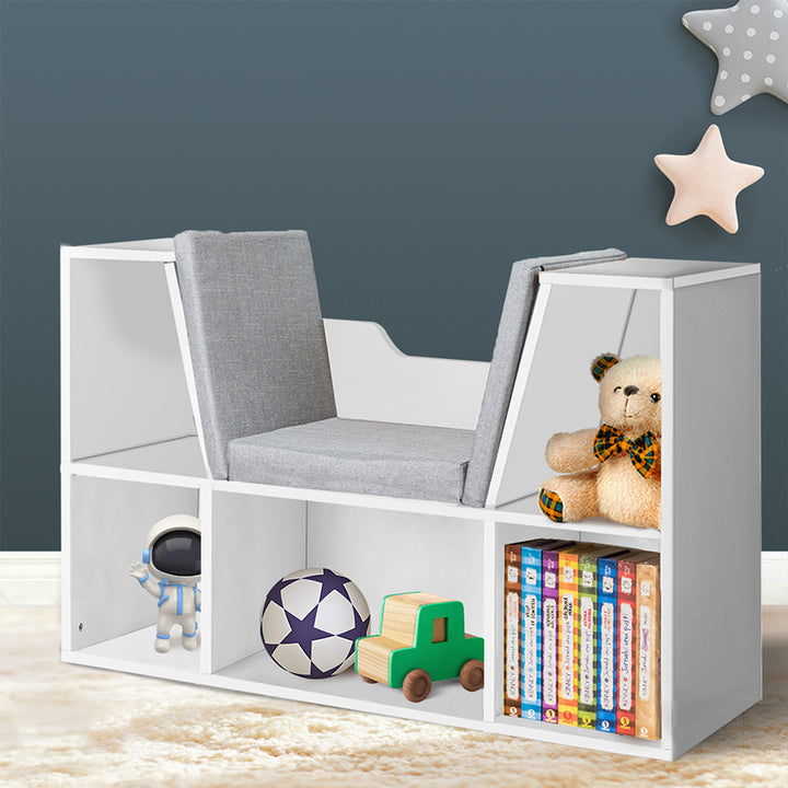 Levede Kids Bookcase Toys Box Shelf - Levede