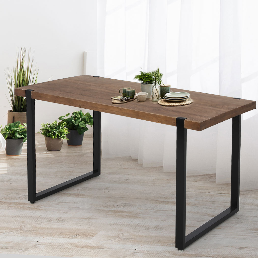 Levede Dining Table Industrial Wooden - Levede