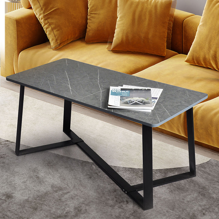 Levede Coffee Table Side Table Teapoy Black - Levede