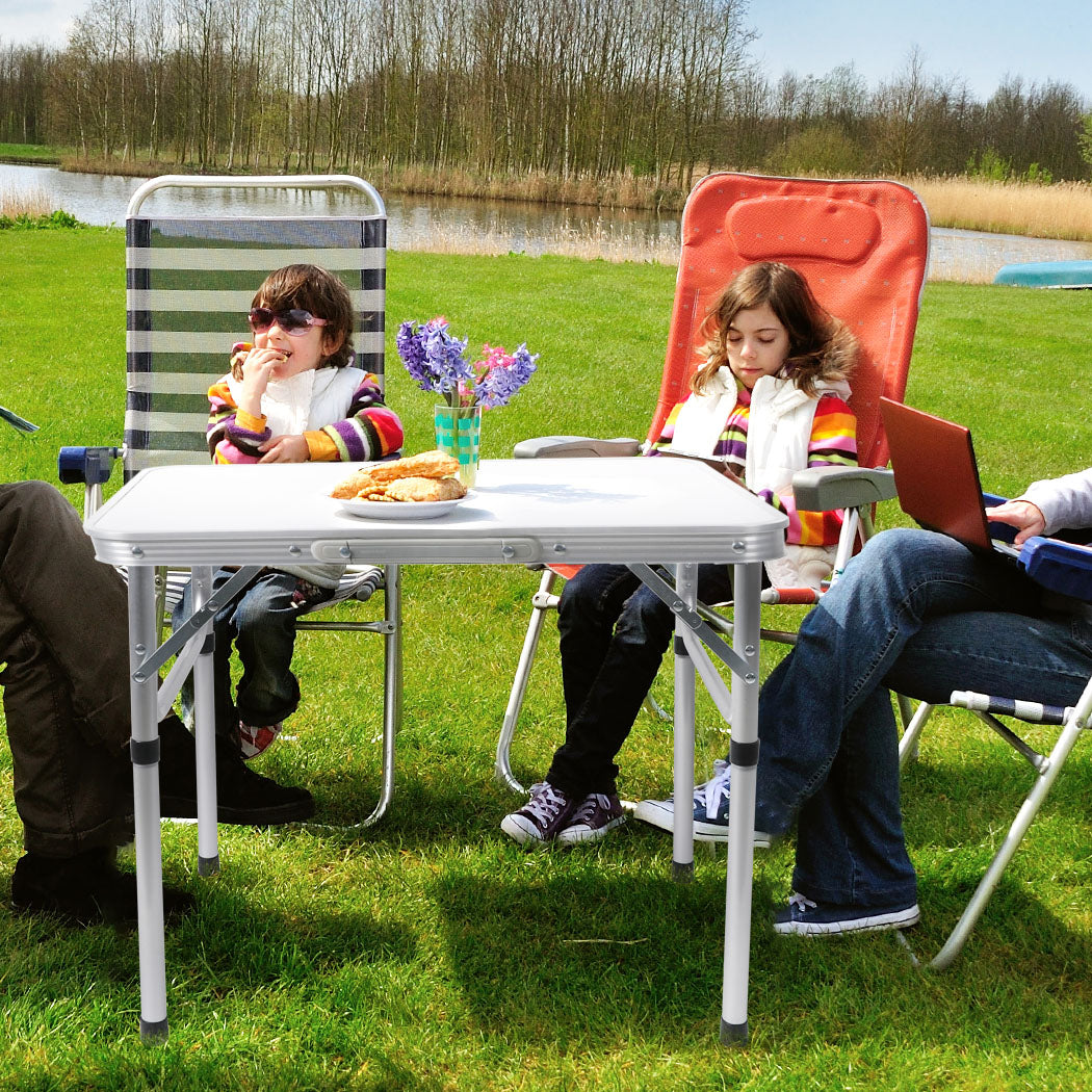 Levede Camping Table Folding Aluminium - Levede