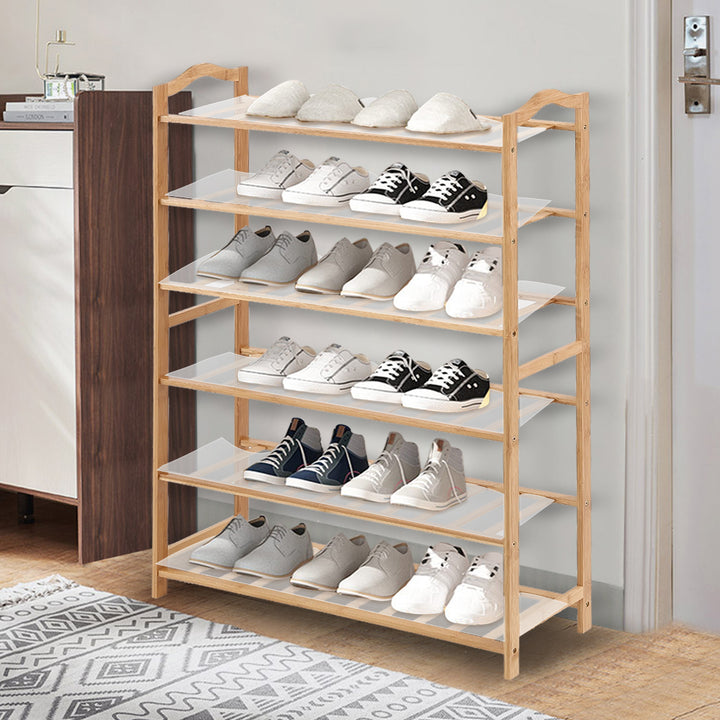 Levede Bamboo Shoe Rack Storage Wooden - Multiple Sizes Available - Levede