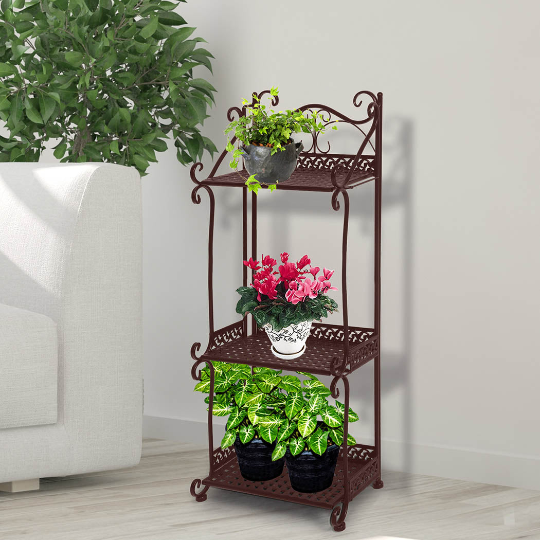 Levede Plant Stand 3 Tiers Outdoor Indoor - Levede