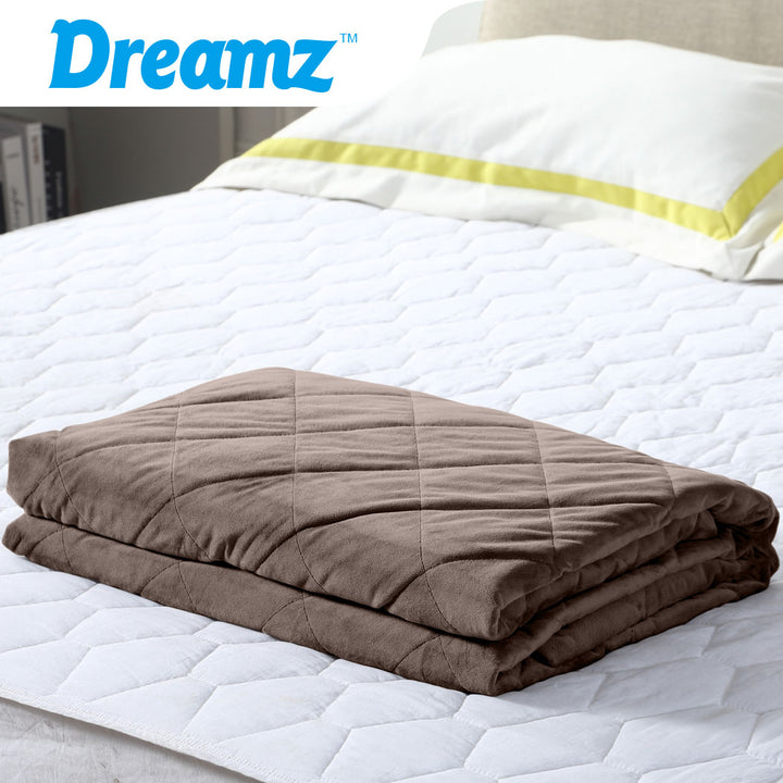 DreamZ 11KG Adults Size Anti Anxiety Weighted Blanket - Levede