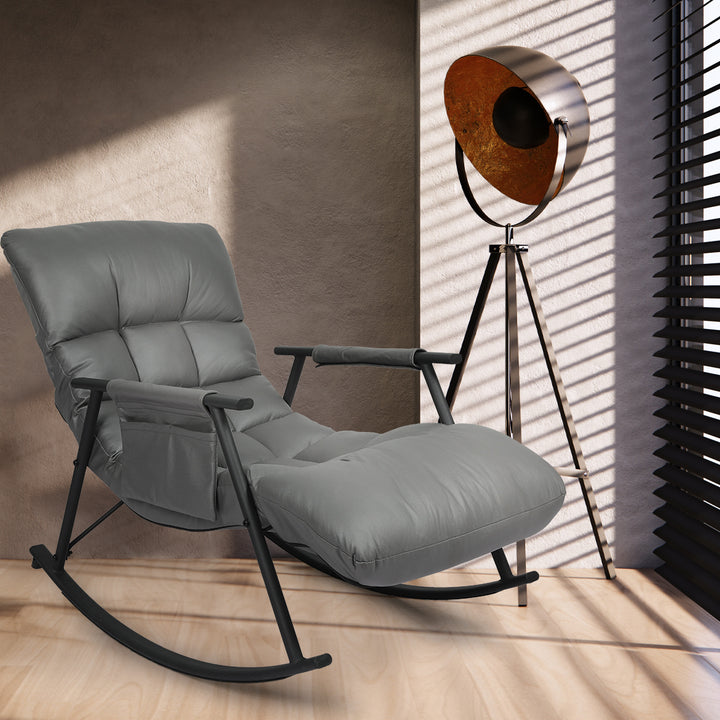 Levede Accent Chair Recliner Armchair Grey - Levede