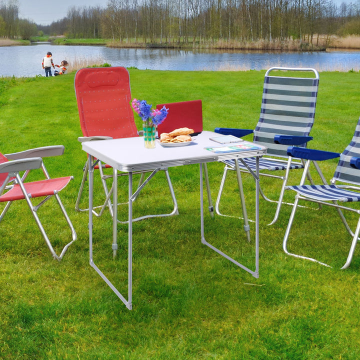 Levede Folding Camping Table Aluminium - Levede