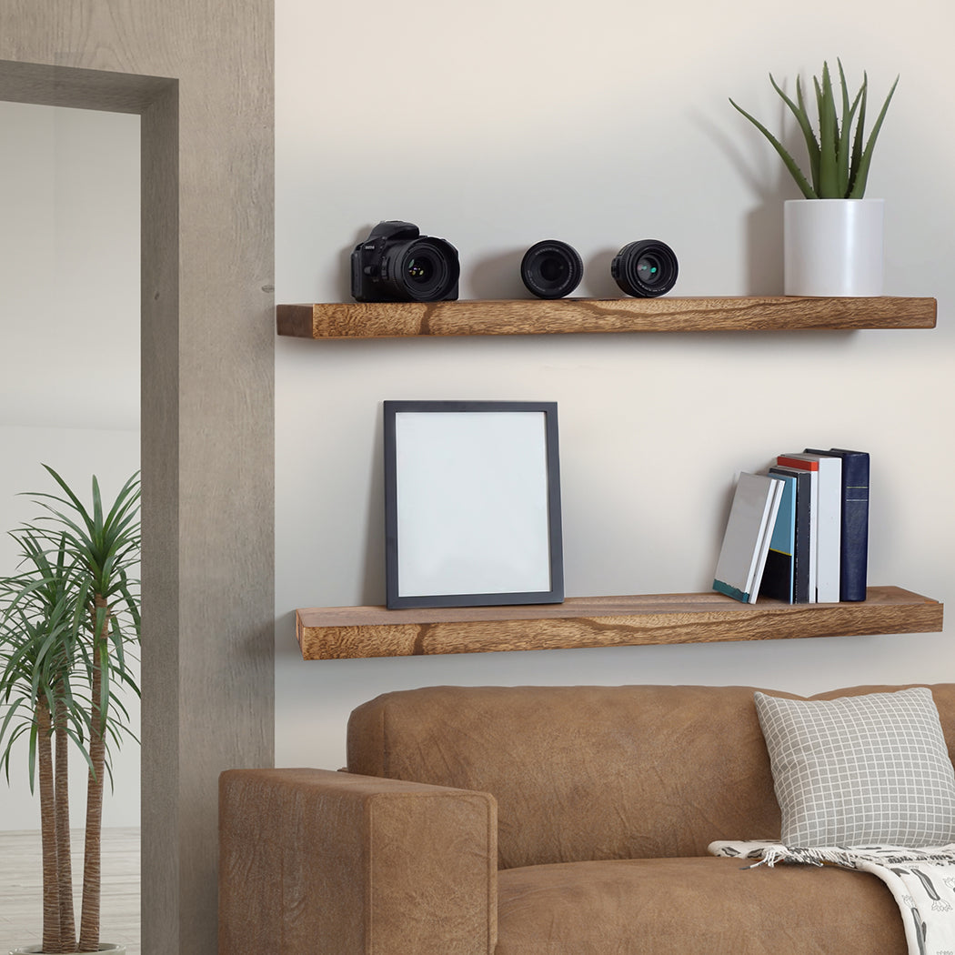 Levede 2 Pcs Floating Shelves Wall Mounted - Levede