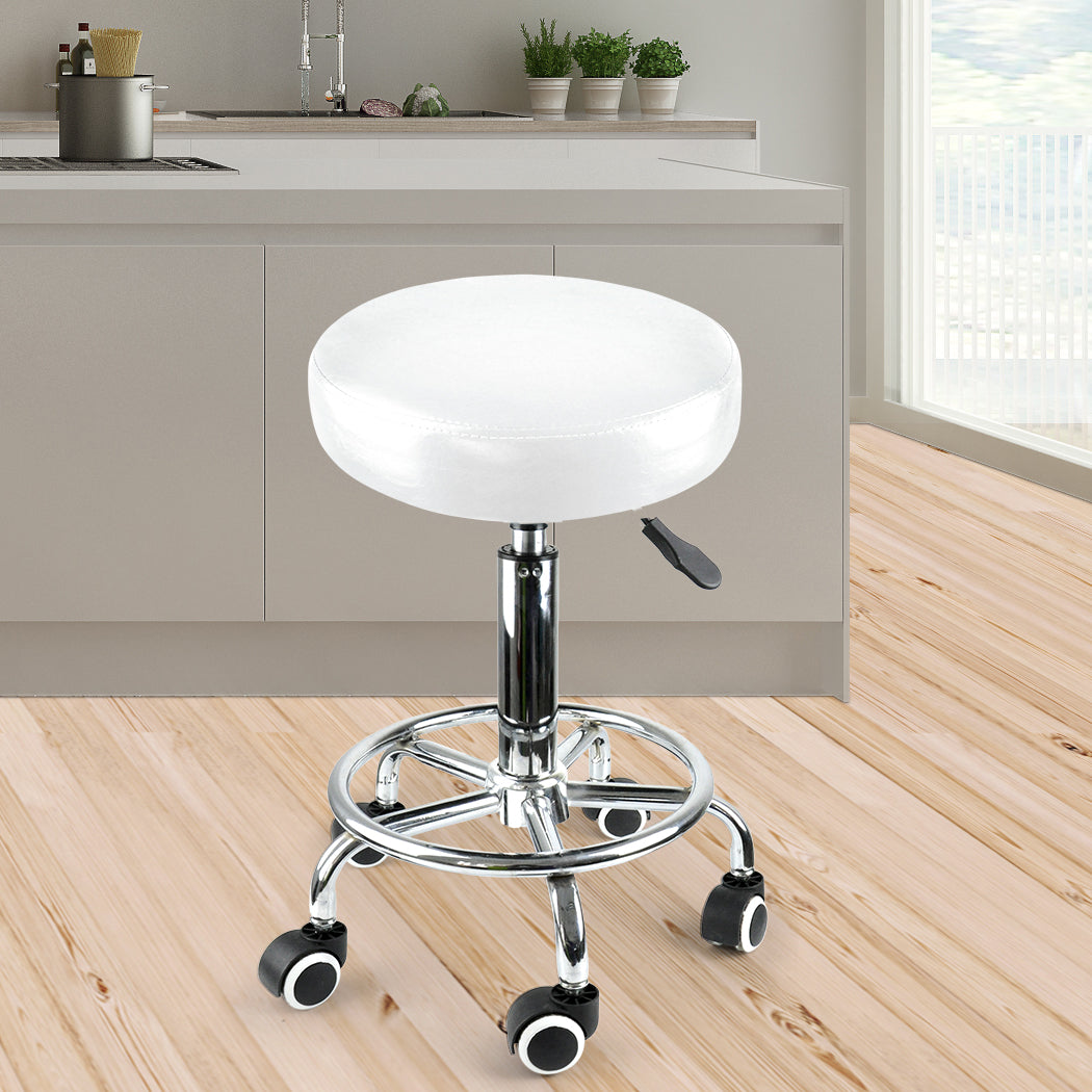 Levede Swivel Salon Barstool Hairdressing Stool - Levede