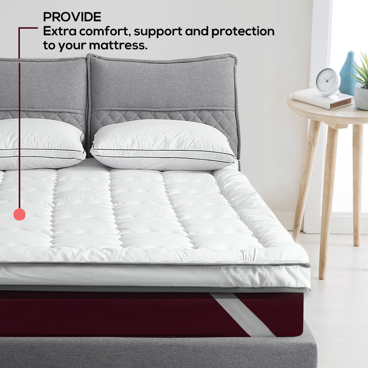 DreamZ Bedding Luxury Pillowtop Mattress - Levede