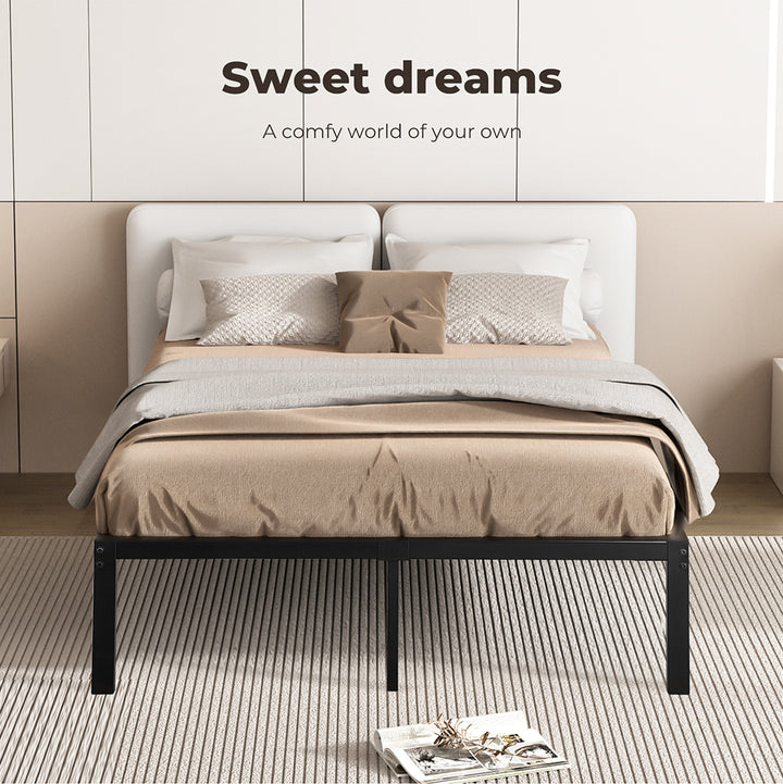 Metal Bed Frame 40cm Platform Base