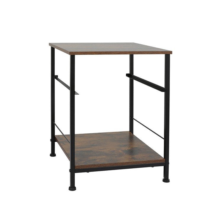 Metal Frame Bedside Table