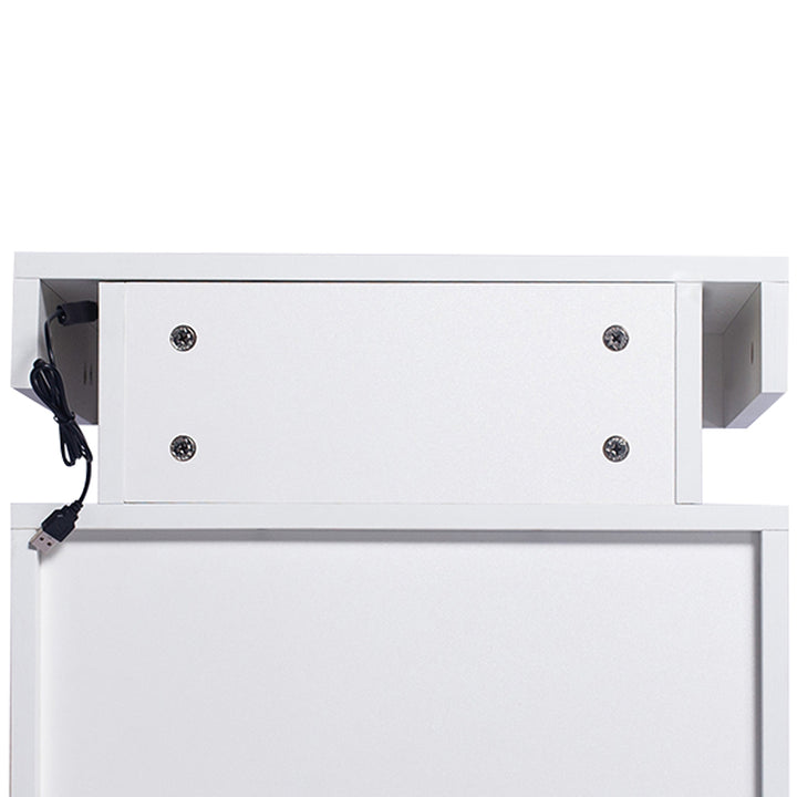 Modern Contemporary Bedside Table usb cable