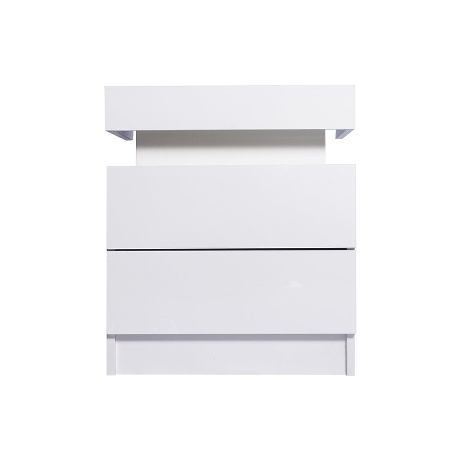 Modern Contemporary Bedside Tables with 2 Drawers